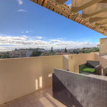 Cozy Air-conditioned T2 'le Mandarin' With Pool And Parking * Antibes